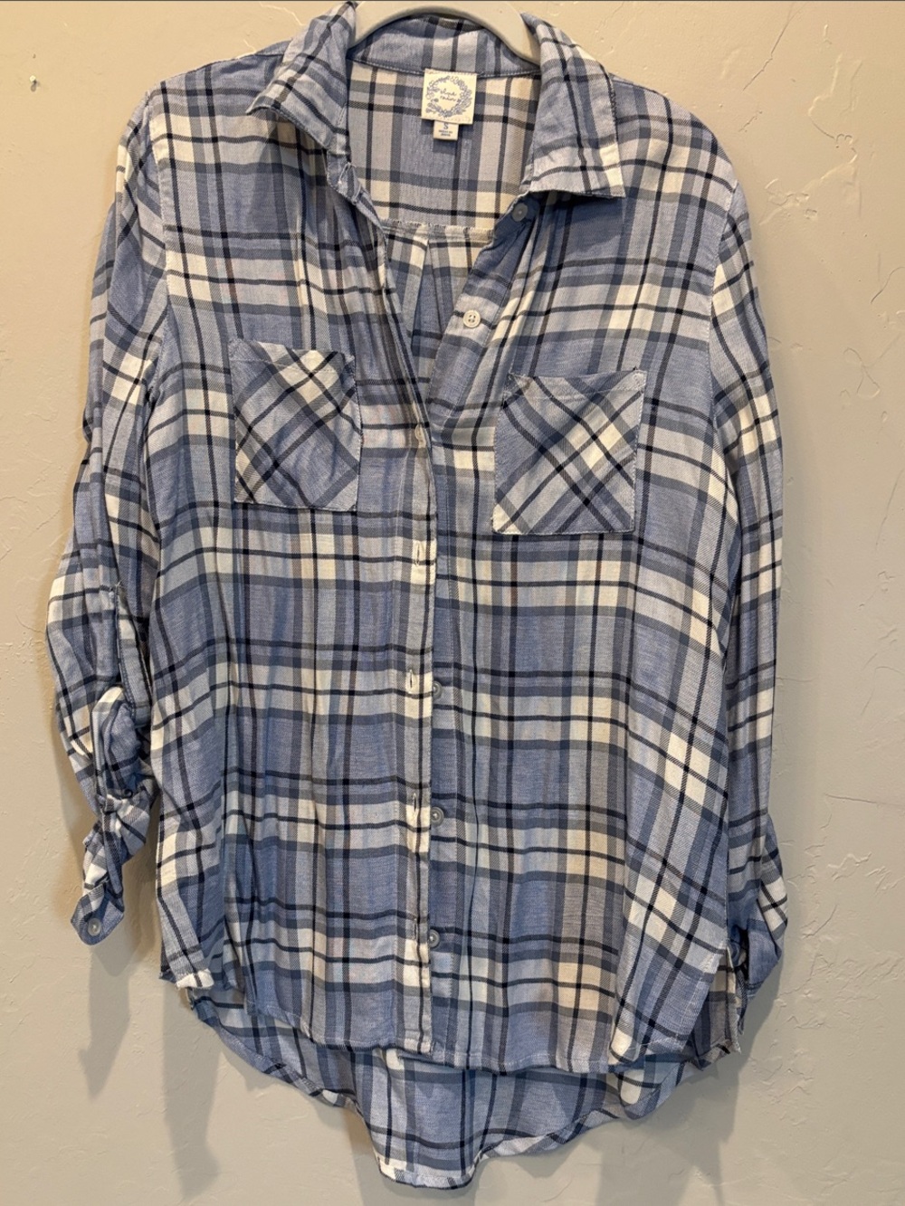 FALL PLAID BUTTON UP SHIRT